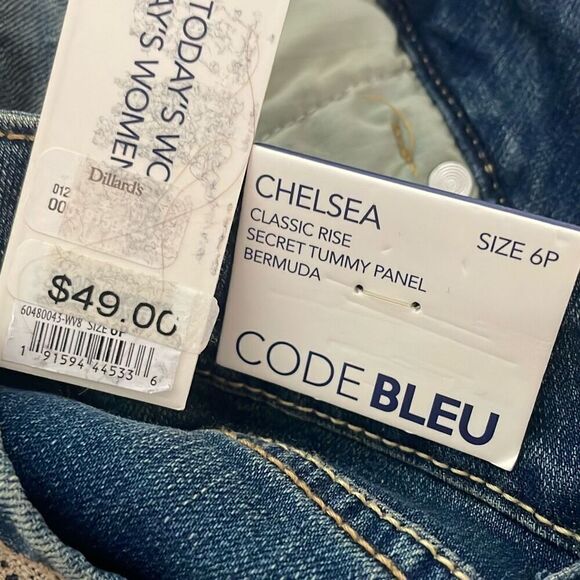 NWT Code Bleu Chelsea Tummy Panel Bermuda Shorts 6P - Picture 7 of 12